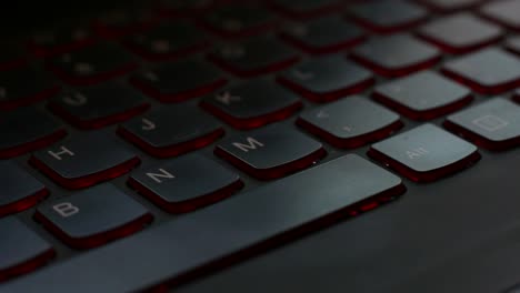 Rotierende-Laptop-Tastatur-mit-Hintergrundbeleuchtung-rot-schwarz