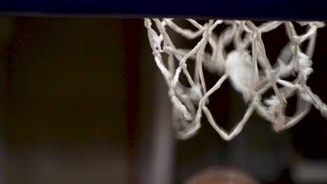 Basketball-free-throw-with-scoring.-Basketball-net-close-up.-Flat-plane