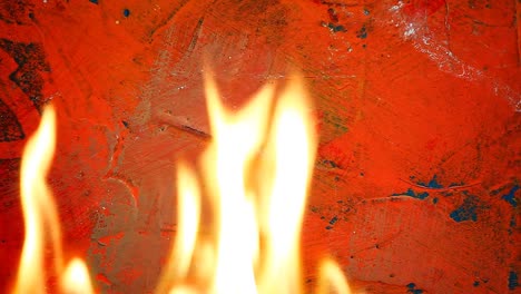 Rote-Wand-Feuer-Flamme-HD-Filmmaterial