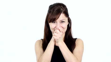 Excited-Young-Girl-Celebrating-Success,-White-Background