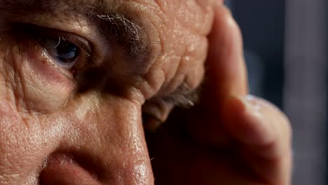 Pensive-and-sad-man's-eyes.-Close-up-on-old-man's-eyes