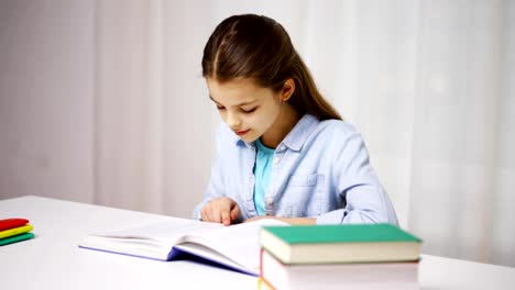 happy-school-girl-reading-book-or-textbook-at-home