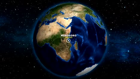 EARTH-ZOOM-IN-MAP---TANZANIA-MOROGORO