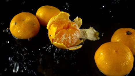 Caída-mandarina.-Cámara-lenta.