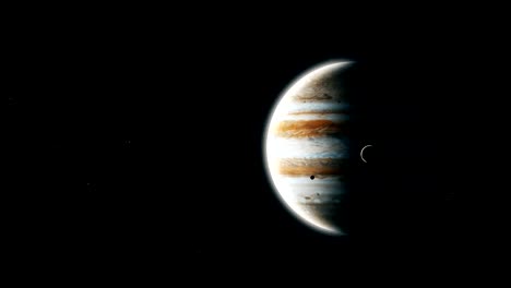 Realistic-planet-Jupiter-from-deep-space