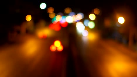 Unschärfe-Bokeh-einer-Verkehrsampel