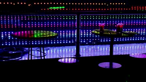 performance-moving-light-in-pub.-Colorful-disco-light-in-nightclub.-Party-at-night.-Concert-and-fashion-show-ramp