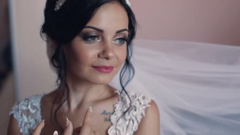 Beautiful-and-lovely-bride.-Wedding-morning