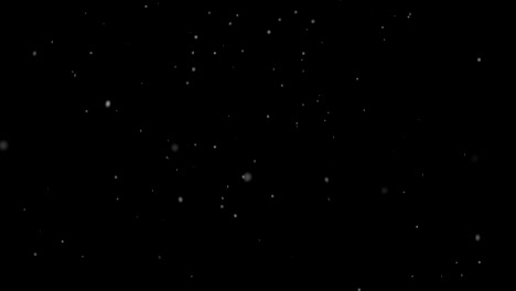 Falling-snow-on-black-background-looped-for-overlay