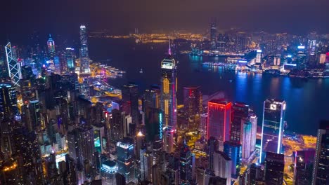 night-illumination-harbor-cityscape-aerial-timelapse-panorama-4k-hong-kong