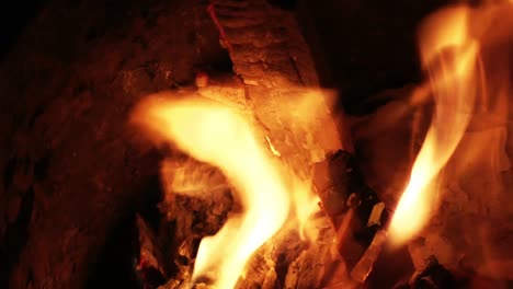 Wood-Flames-Burning-Fireplace