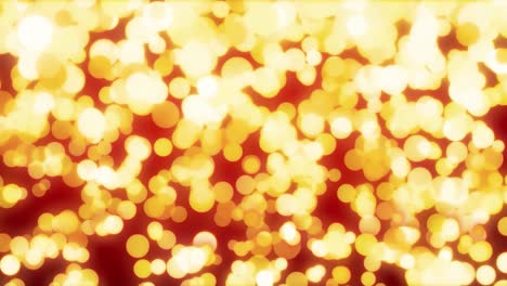 Zusammenfassung-Hintergrund-mit-animierten-glühenden-Gold-und-rot-Bokeh-Schleife,-alpha