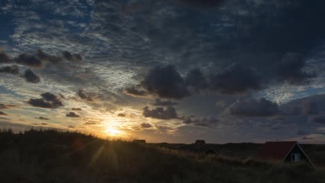 Sonnenuntergang,-timelapse