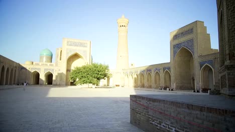 Matniyaz-Divan-begi-Madrasah-in-Khiva,-Uzbekistan