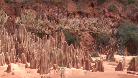 Madagascar.-Rojo-tsingy.