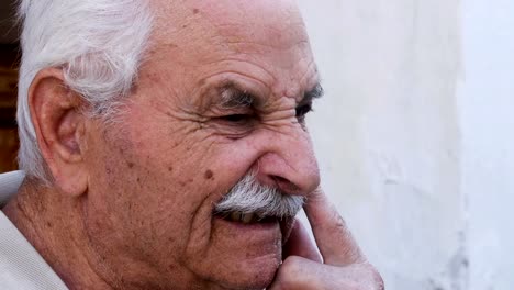 Sad-and-thoughtful-old-man.-Pensive-elderly-man-portrait