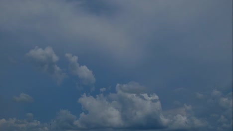 Cloudy-tropical-sky-time-lapse-shot-in-the-afternoon