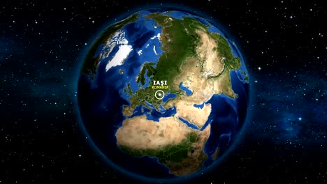 EARTH-ZOOM-IN-MAP---ROMANIA-IASI