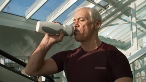 Senior-Man-Walking-on-Treadmill