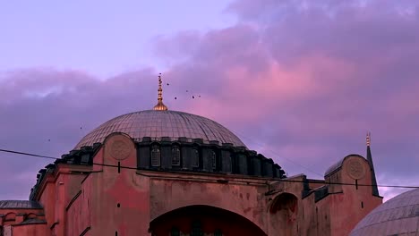 Hagia-Sophia-(Saint-Sophia)-cathedral,--Istanbul,-Turkey