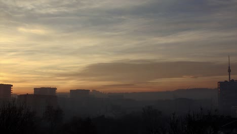 Wolkengebilde-Dawn