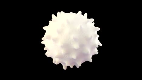 3D-animation-of-white-blood-cell