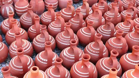 Turkey-Anatolia-water-jug-types,-clay-pots-and-casserole-dishes-made-of-clay,