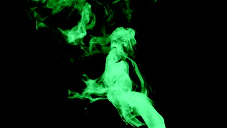 green-smoke-isolated-on-dark-screen