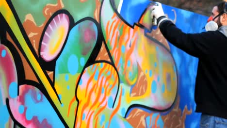 pintura-Graffiti-en-la-pared-del-hombre