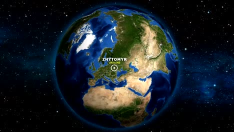 EARTH-ZOOM-IN-MAP---UKRAINE-ZHYTOMYR