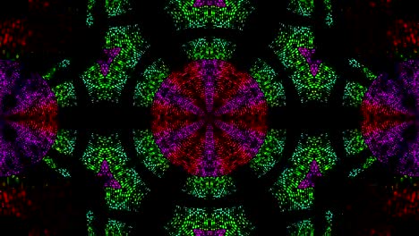 Abstract-beautiful-kaleidoscope-background,-3d-render-computer-generated-backdrop