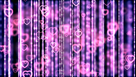 Abstract-Flying-Hearts.-Loopable-Background