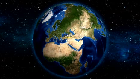 EARTH-ZOOM-IN-MAP---SYRIAN-DARA