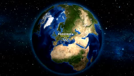 EARTH-ZOOM-IN-MAP---MONTENEGRO-PODGORICA