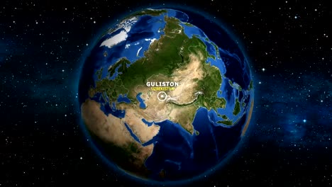 EARTH-ZOOM-IN-MAP---UZBEKISTAN-GULISTON