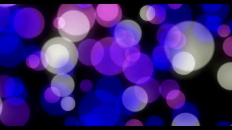 Zusammenfassung-Hintergrund-mit-animierten-leuchtenden-Magenta,-violett,-blau,-weiße-Bokeh-Schleife,-alpha