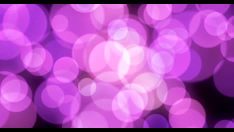 Zusammenfassung-Hintergrund-mit-animierten-leuchtenden-lila-Magenta-weißen-Bokeh-Schleife,-alpha