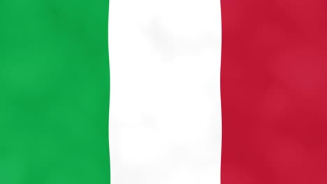 Italien-Land-winken-3D-Flagge-Duo-Übergang-Hintergrund