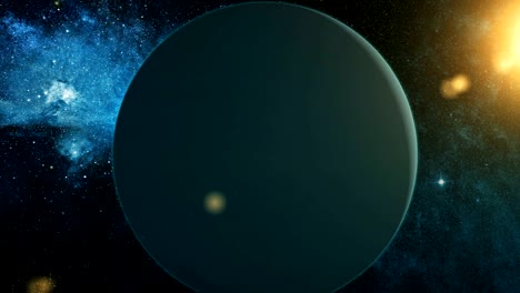 Realistic-Planet-Uranus-from-space