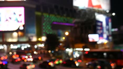 Traffic,-ads-and-buildings-in-Bangkok