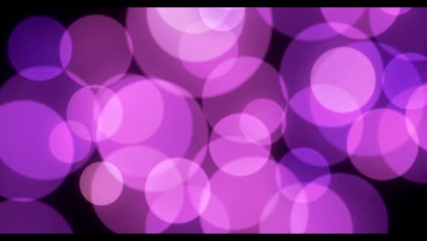 Zusammenfassung-Hintergrund-mit-animierten-leuchtenden-lila-Magenta-weißen-Bokeh-Schleife,-alpha