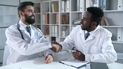 Bearded-Young-Specialists-Smiling-and-Talking