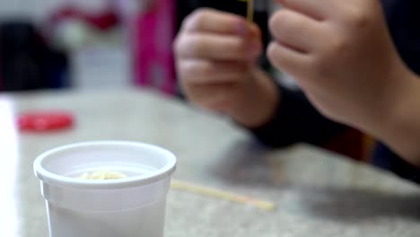 A-child-playing-with-clay.