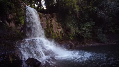 Wasserfall-im-Wald.-Waiau-Falls