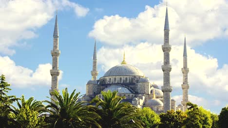 Cinemagraph---Sultan-Ahmed-Mosque-(Blue-Mosque),-Istanbul,-Turkey.