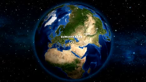 EARTH-ZOOM-IN-MAP---TURKEY-GUMUSHKHANE