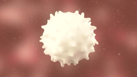 3D-animation-of-white-blood-cell