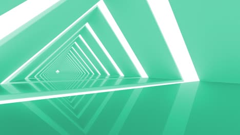 Glänzendes-Dreieck-geloopt-Hintergrund-Infinity