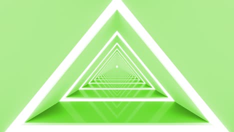 Looped-Green-Triangle-Background-Endless