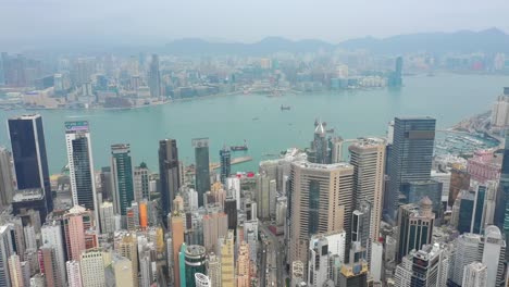 día-tiempo-ciudad-victoria-centro-puerto-aéreo-panorama-4k-hong-kong